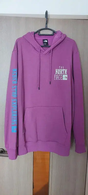 THE NORTH FACE 퍼플 후드티