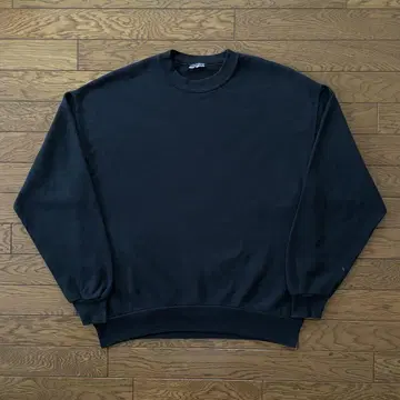 90s 00s JERZEES 맨투맨 블랙 무지