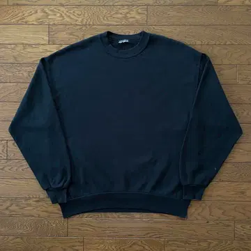 90s 00s JERZEES 맨투맨 블랙 무지