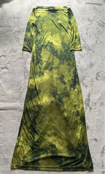 90s ETRO 빈티지 보태니컬 롱 긴팔 원피스