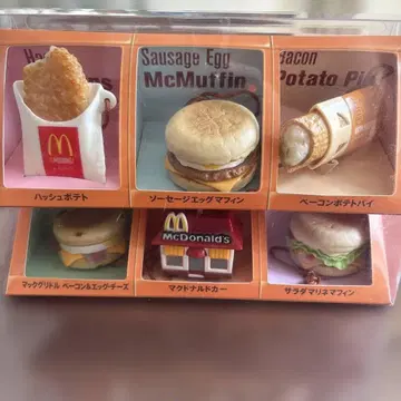 맥도날드 아침 맥 미니어처 후드 스트랩 후드 피규어