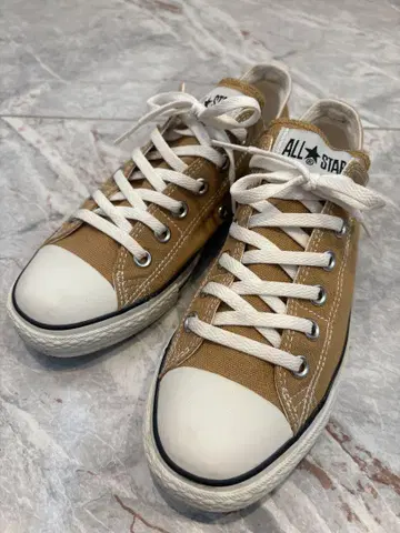 [ 24cm 몇 회 사용 ] CONVERSE 컨버스 올스타 머스타드