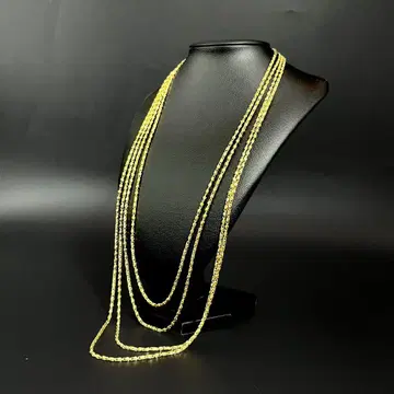 D'ORLAN 돌란 4연 골드 목걸이 accessories