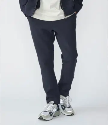 SHIPS 가스 코튼 더블 니트 슬림 이지 슬랙스 팬츠