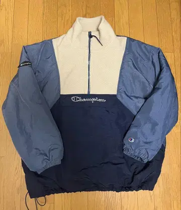 Champion 플리스 하프 지퍼 자켓