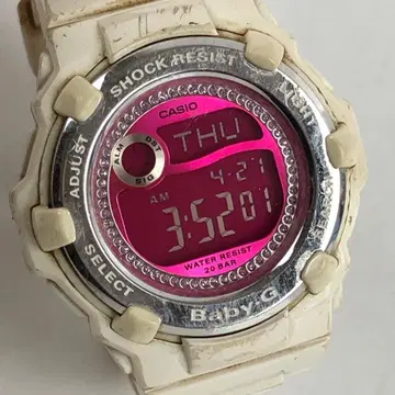CASIO 카시오 Baby-G 손목시계 핑크 여성용 브랜드