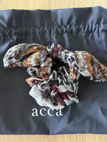acca 리본 스크런치 새상품
