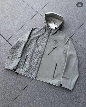 mertra monoglam shell jacket (Slate)