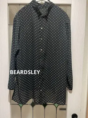 BEARDSLEY 물방울 패턴 긴팔 셔츠 사이즈 F