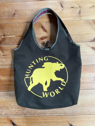 HUNTING WORLD 리버서블 에코백