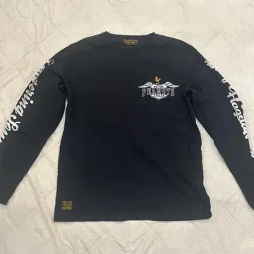 FLAGSTAFF x PEANUTS 콜라보 스누피 긴팔 셔츠 L 블랙