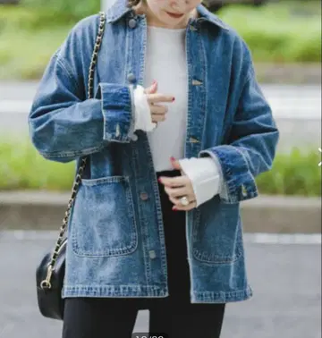 URBAN RESEARCH ITEMS 데님 오버 자켓 새상품