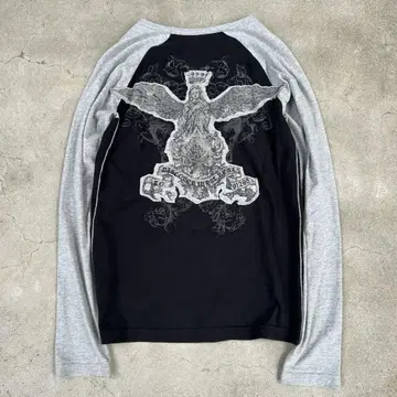 00s archive '291295=homme' raglan-T Y2K