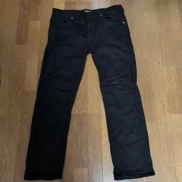 Wrangler 블랙 데님 팬츠 허리 36인치