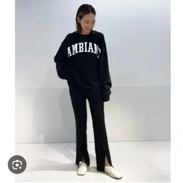 AP STUDIO 로고 트레이닝복