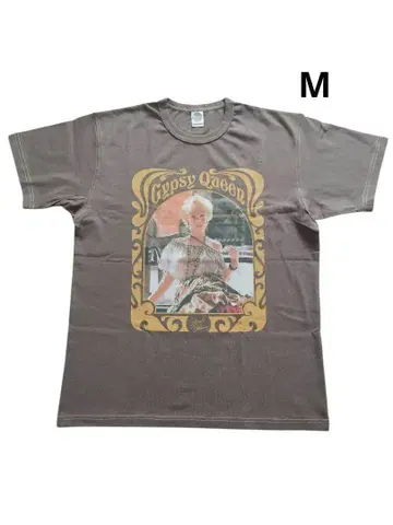 TOYS McCOY Gypsy Queen 그래픽 T셔츠 브라운 M