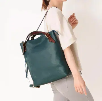 HALEINE 소가죽 백팩