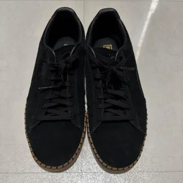 Puma 블랙 스웨이드 스니커즈