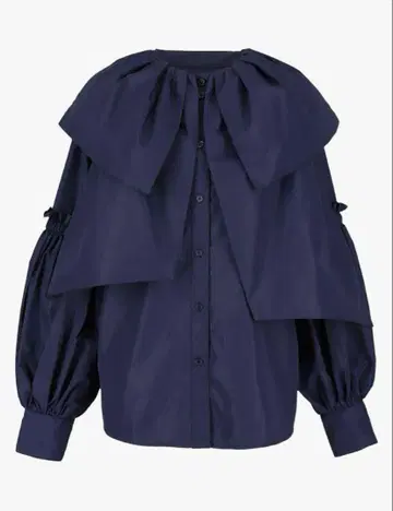Bibiy NUNA RIBBON BLOUSE Navy