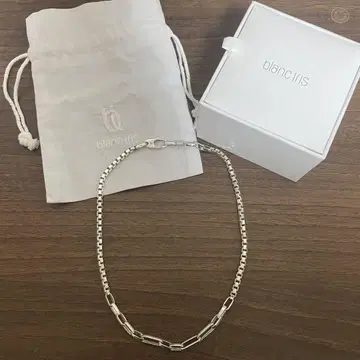 BLANC IRIS 블랑이리스 실버 목걸이 50cm