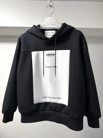 [새상품급] CULLNI x SHAREEF 콜라보 후드티 블랙 사이즈 0