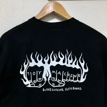 TOY MACHINE 토이머신 긴팔 티셔츠 블랙 롱티 아메리칸