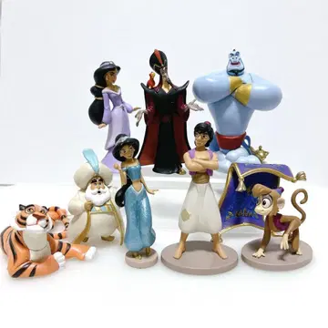 디즈니 스토어 피규어 세트 알라딘 Aladdin 2019