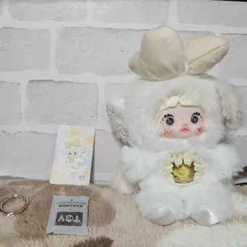 Nommi 이세계 Aurora 화이트 봉제 인형