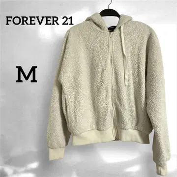 FOREVER 21 플리스 자켓 [ M ] 화이트