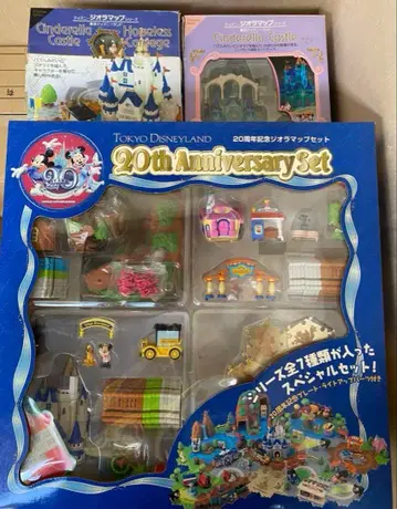 디즈니 디오라마 맵 디즈니랜드 디즈니씨 아쿠아스피어 포함