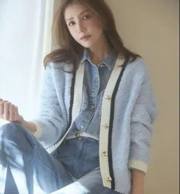 새상품 2025 저스길리티 트위디 라인 가디건