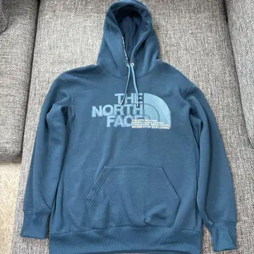 THE NORTH FACE 다크 블루 후드티 M