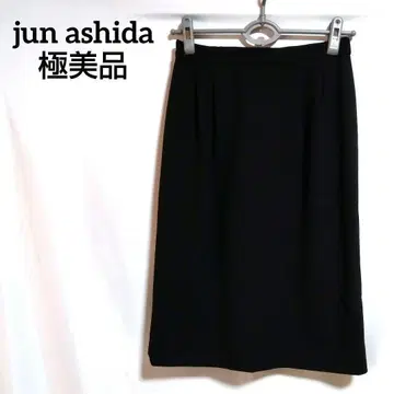 컨디션 최상 준 아시다 타이트 스커트 맥시 길이 울 입학식 졸업식