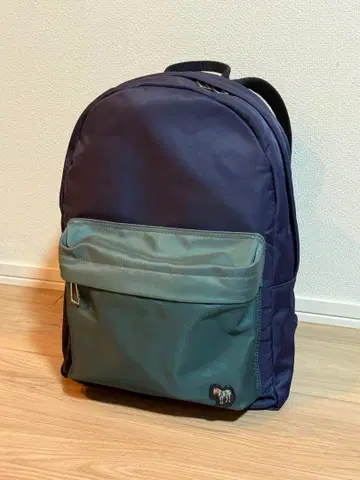 특가 폴스미스 네이비 그린 백팩 백팩