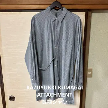 KAZUYUKKI KUMAGAI ATTACHMENT 긴팔 셔츠