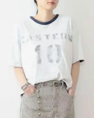 BEAMSBOY WAREHOUSE 별주 리버서블 티셔츠
