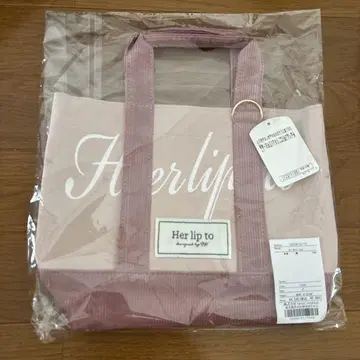 herlipto 미니 토트백 로즈