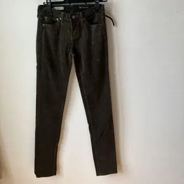 띠어리 AG superskinny 카키 코듀로이