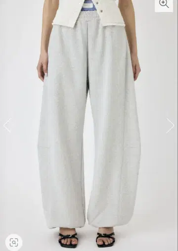 moussy CURVE LINE 스웨트 팬츠
