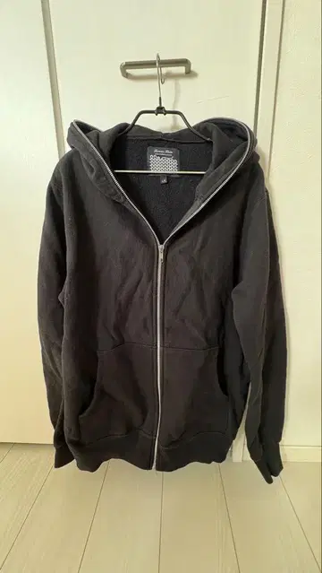 TorontoKnits 블랙 집업 후드티 L 사이즈