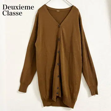 Deuxieme Classe MUSE 실크 코튼 가디건