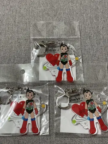 아톰 노벨티 아크릴 키링 3개 세트