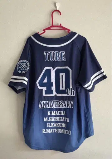 TUBE 40th ANNIVERSARY 유니폼