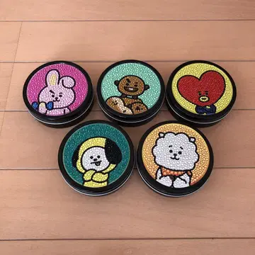 BT21 캐릭터 캔 5세트