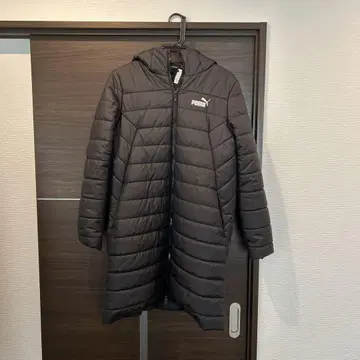 PUMA 롱 코트 블랙