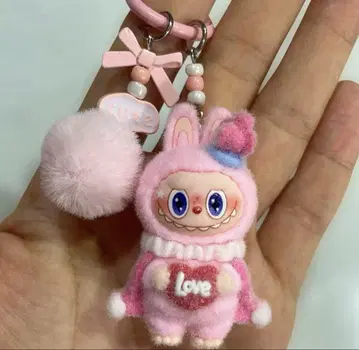 2개 세트 Labubu 키링 인기 스트랩
