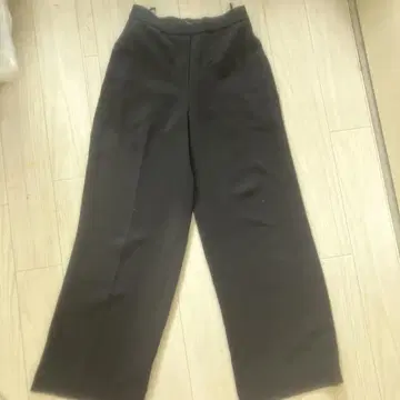 Theory 블랙 와이드 팬츠 xxs