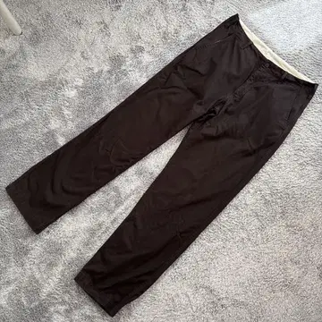 MUJI 무인양품 스트레치 블랙 팬츠 85cm