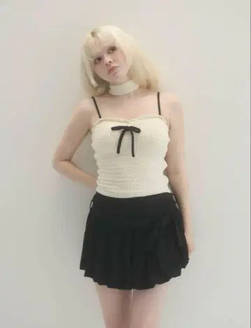 ANDMARY Sui ribbon tops ivory