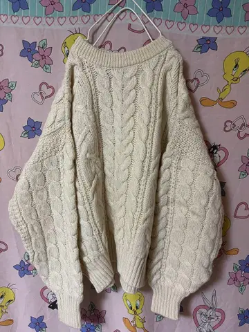 아란 니트 새상품급